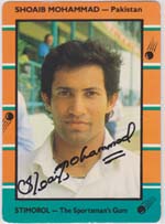 Mohammed, Shoaib