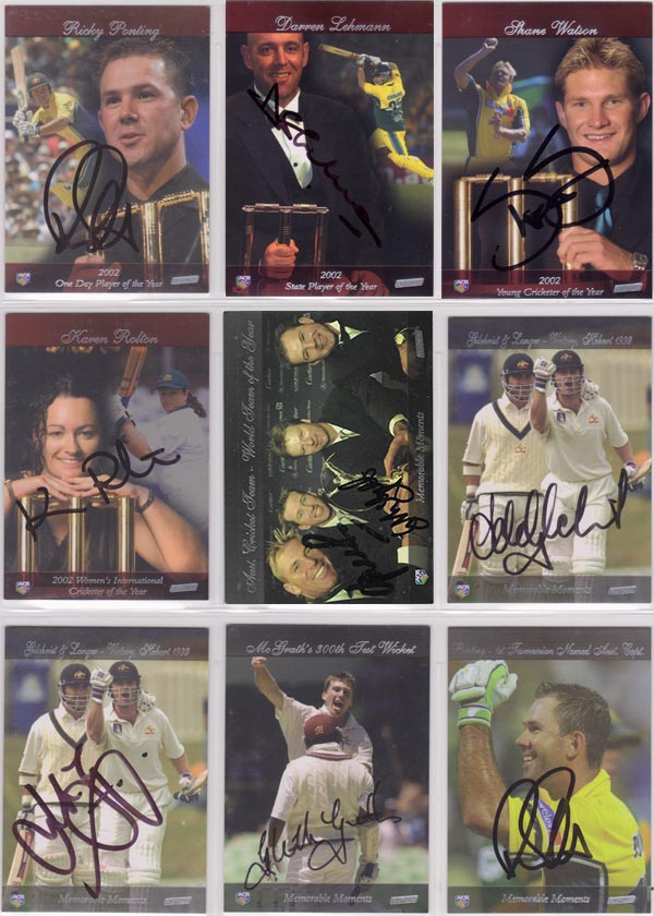 ACB 2002 Platinum (140) incl Signatures