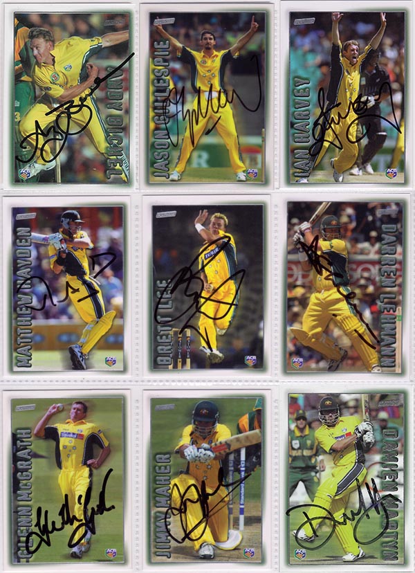 ACB 2002 Platinum (140) incl Signatures