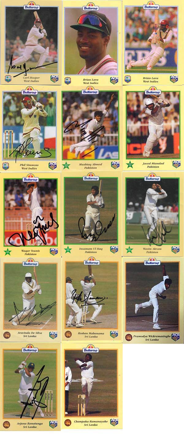Buttercup 1995-96 AUS/PAK/SL/WI (50)
