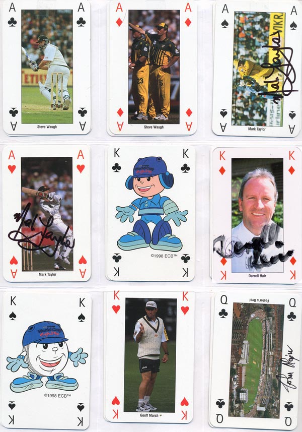 Collectable Cards 1999 World Cup England 