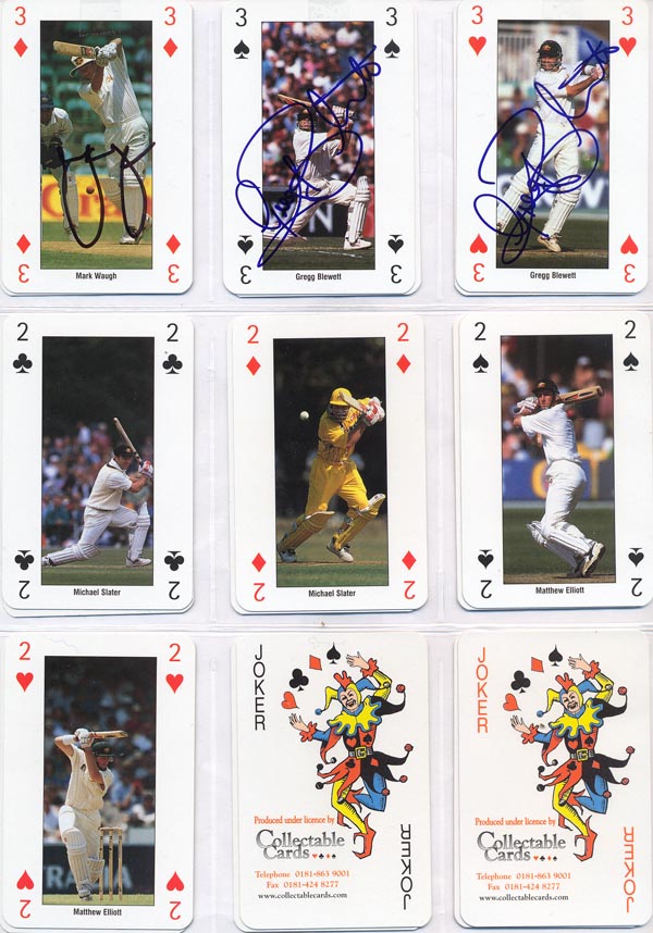 Collectable Cards 1999 World Cup England 