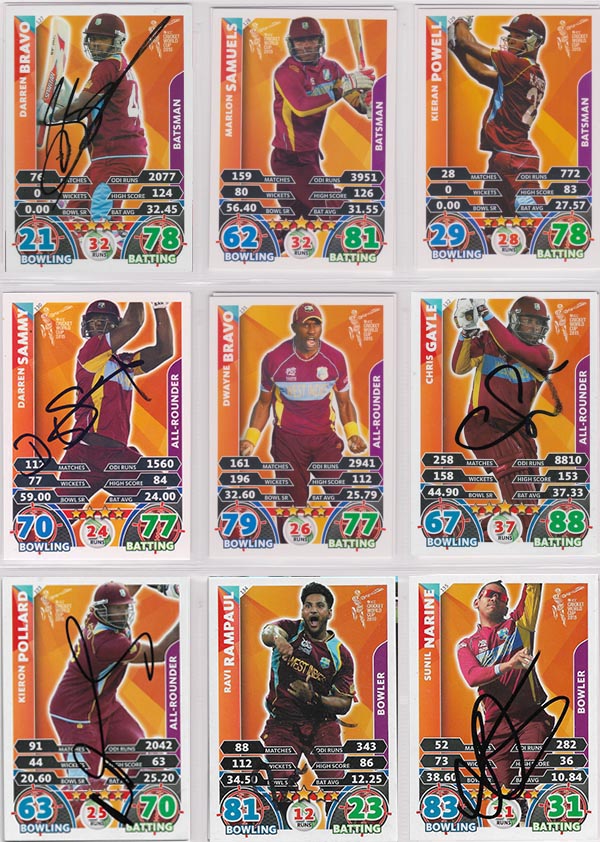 Topps 2015 Cricket Attax World Cup (208)