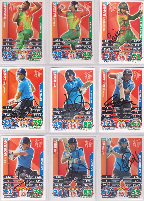 Topps 2015 Cricket Attax World Cup (208)