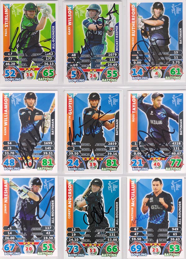 Topps 2015 Cricket Attax World Cup (208)