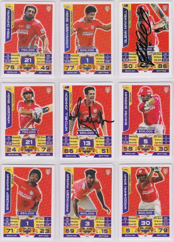 Topps 2015 Cricket Attax IPL (178)