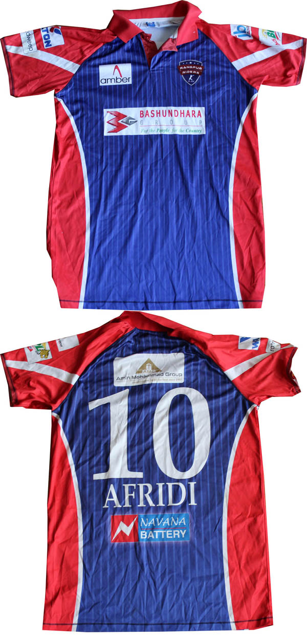 Player Issued Unsigned Gear (Pakistan)
